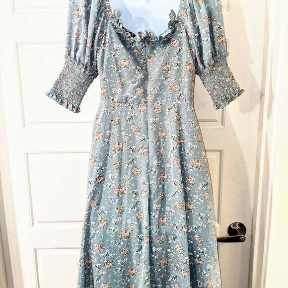 Vintage Inspired Floral Dress  - Picture 3 of 3